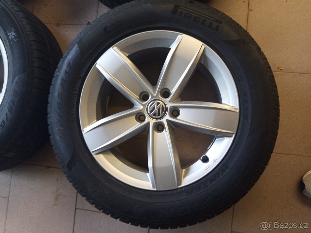 17" Originál  Volkswagen Corvara 5x112  Zimní sada