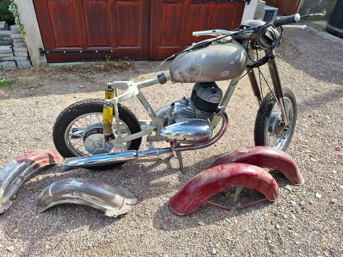 jawa 350/354 ,kývačka,bez tp rv 1958