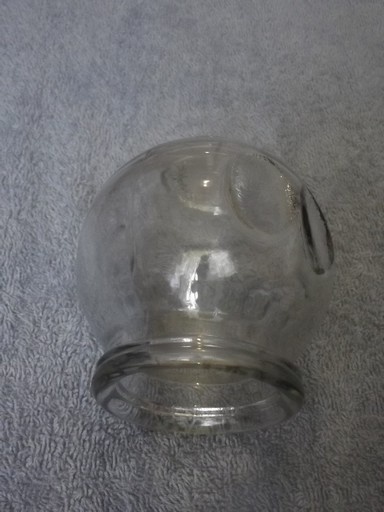 Skleněná masážní nahřívací baňka