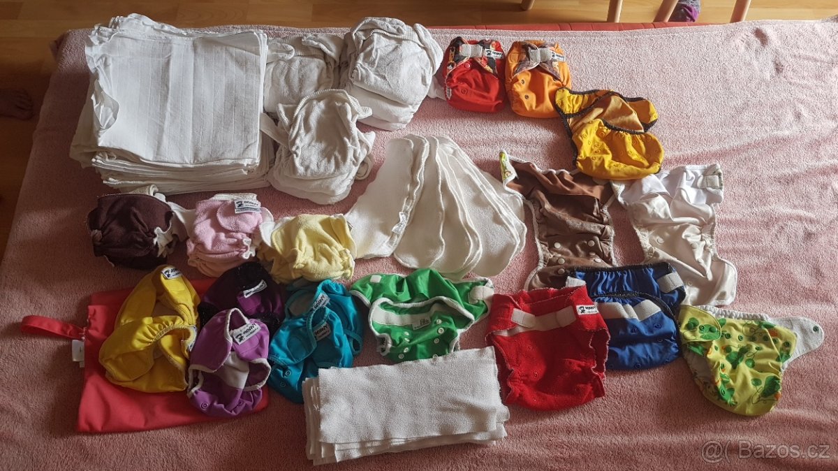 Látkové plenky Anavy a Bamboolik