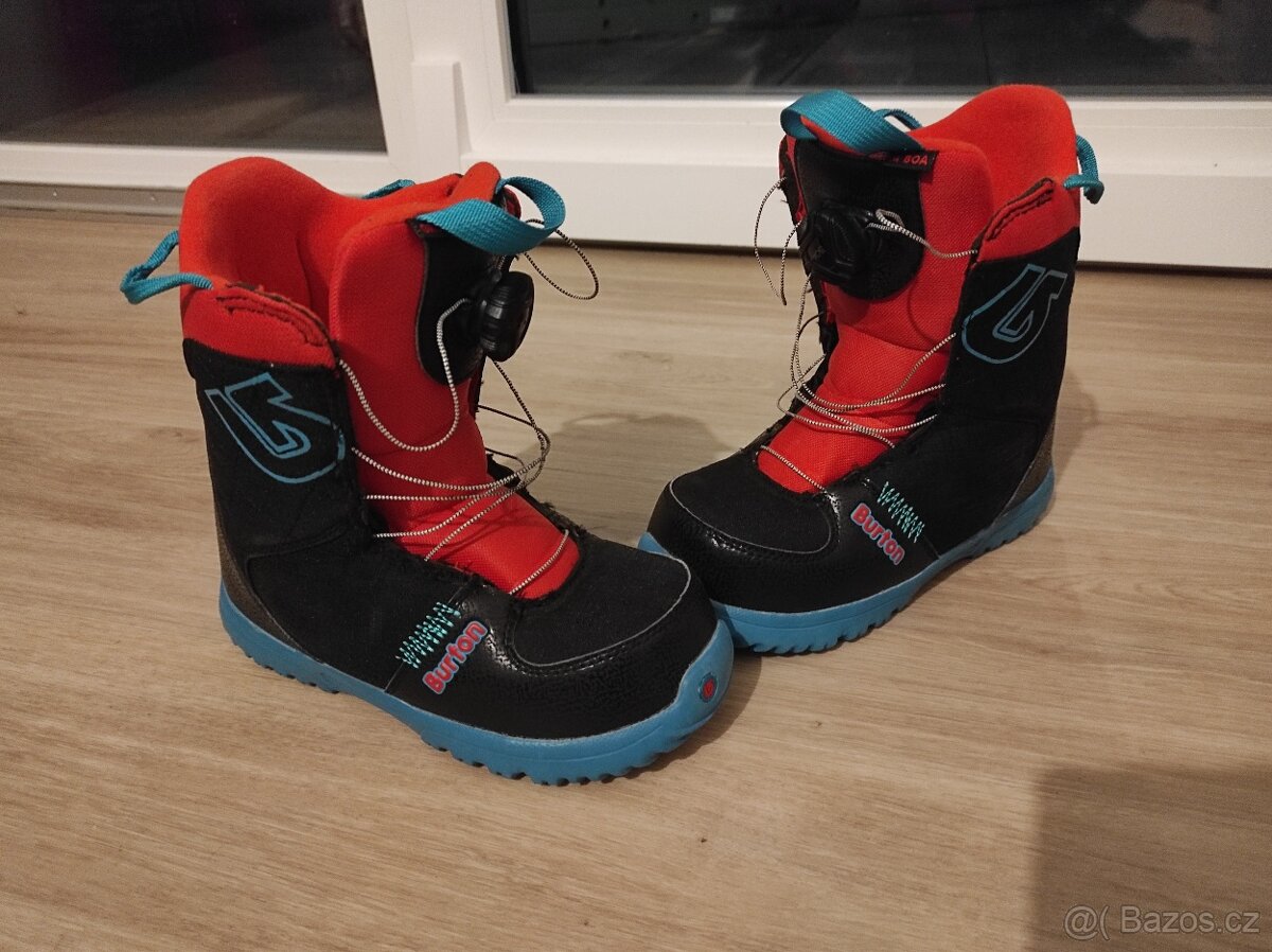 snowboardové boty Burton grom boa 33-34