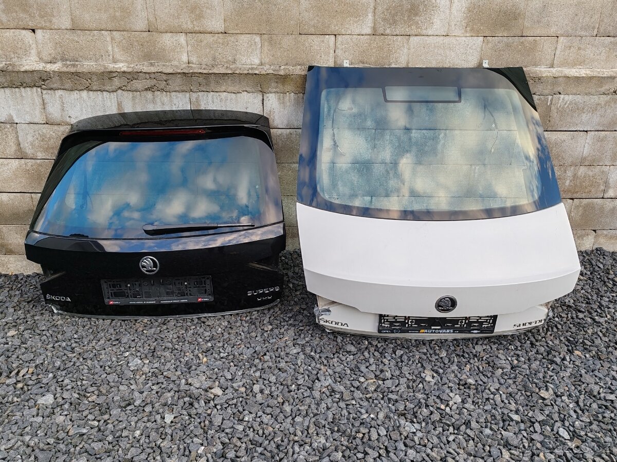 Škoda Superb III Kufrove dveře