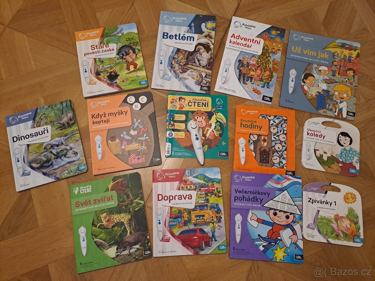 Albi kouzelné čtení tužka + knihy