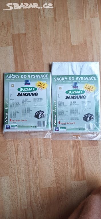 4x sáčky do vysavače SG2 MAX8