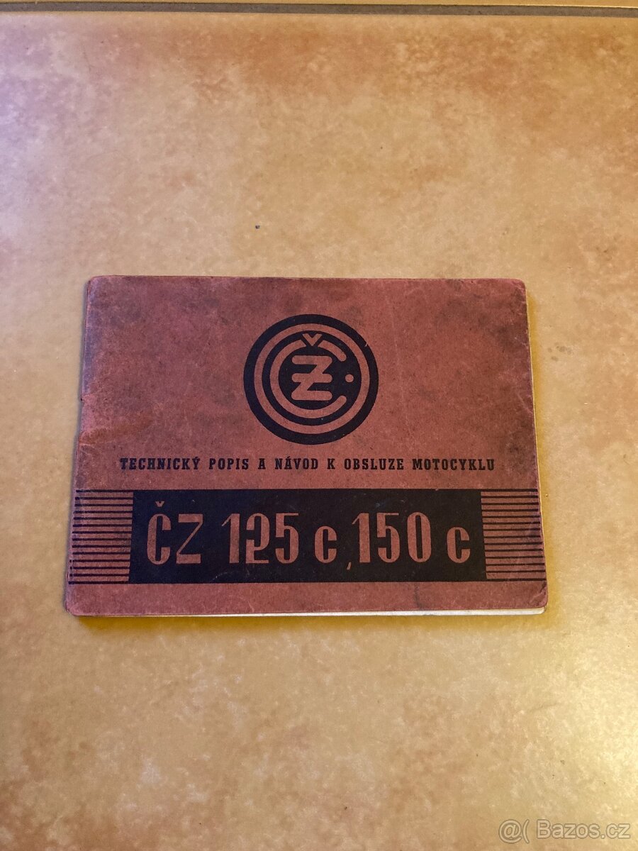 Návod k obsluze ČZ 125/150 c