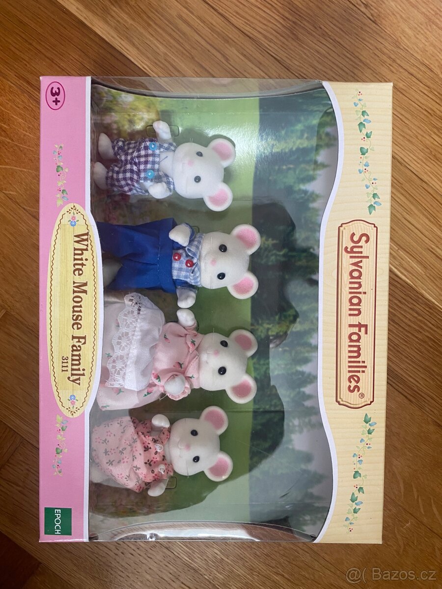 Sylvanian families - Rodinka bílé myšky