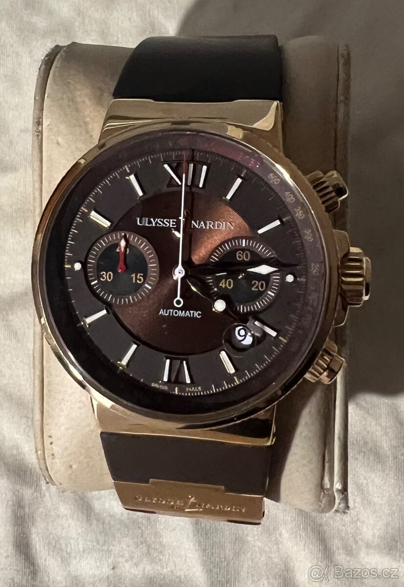 Zlaté hodinky Ulysse Nardin