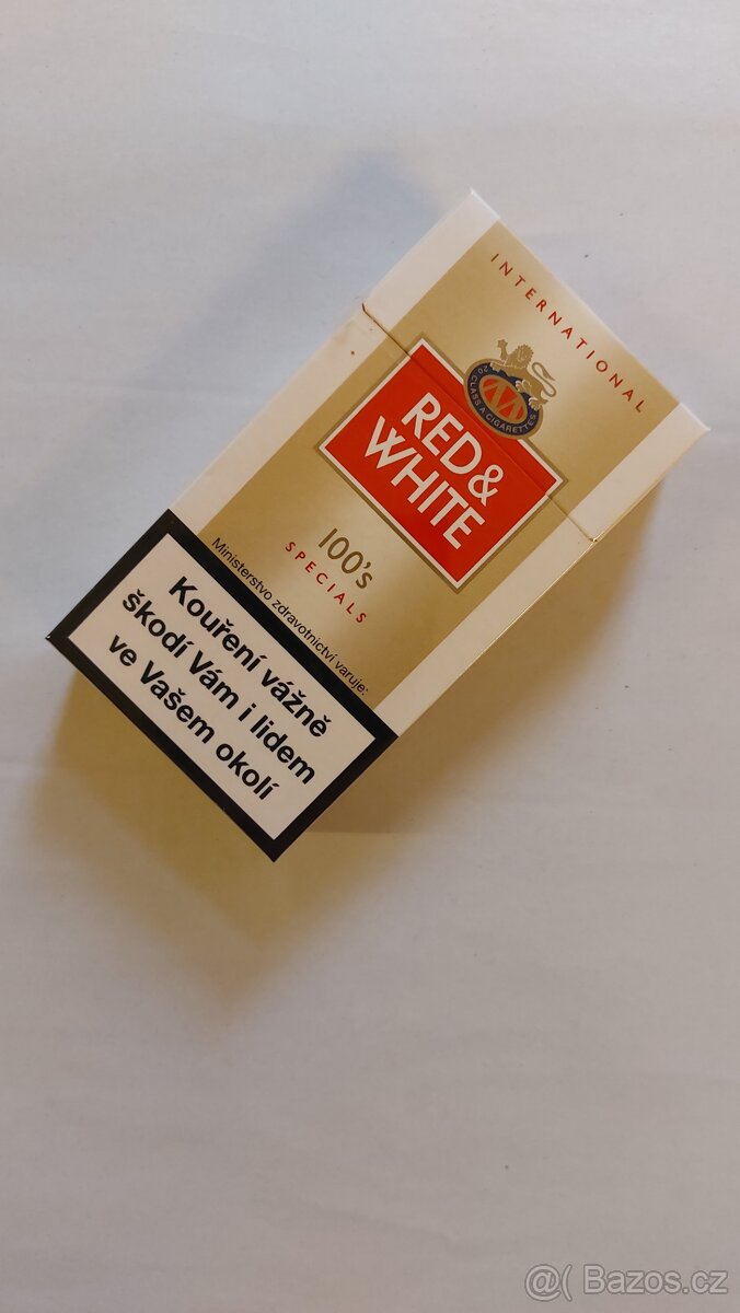 Sběratelské cigarety Red White 100