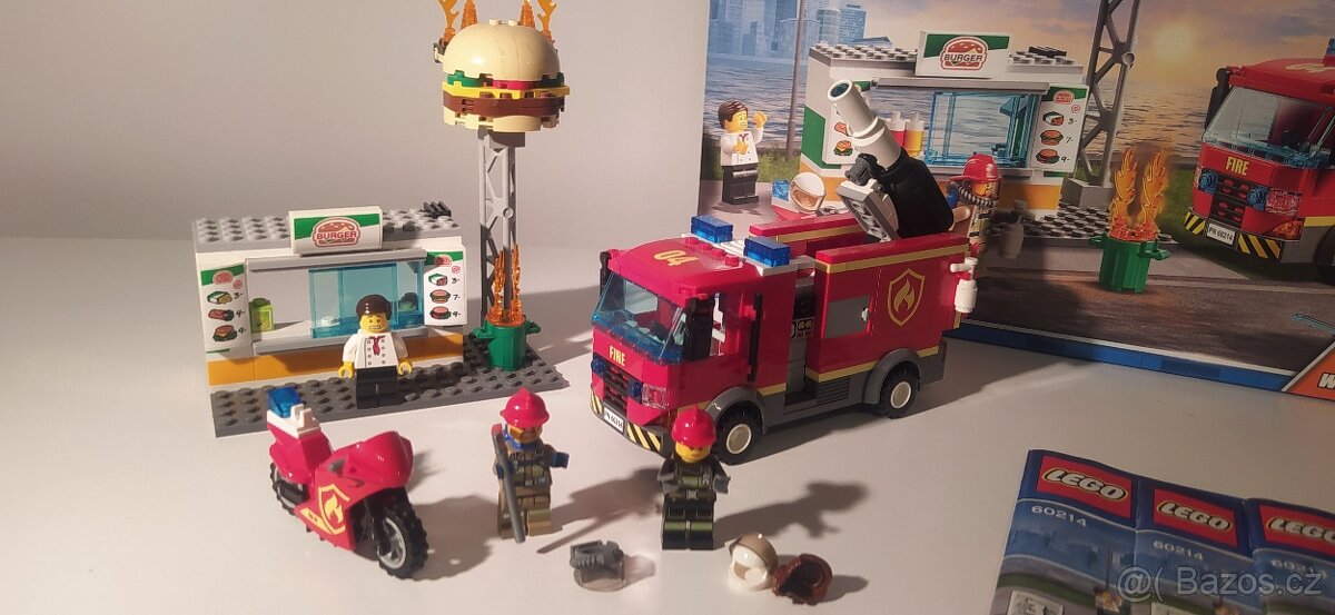 Lego City 60214 Záchrana burgrárny