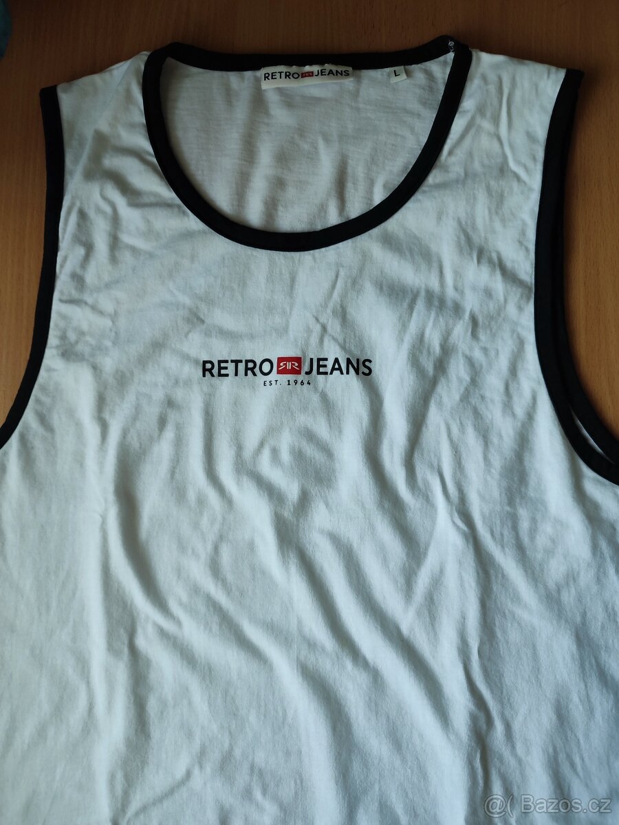Tričko Kalenji a tílko Retro Jeans