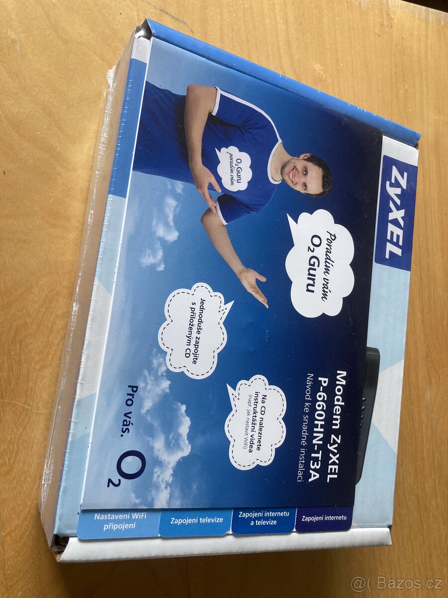 Nový Router Zyxel P-660HN-T3A