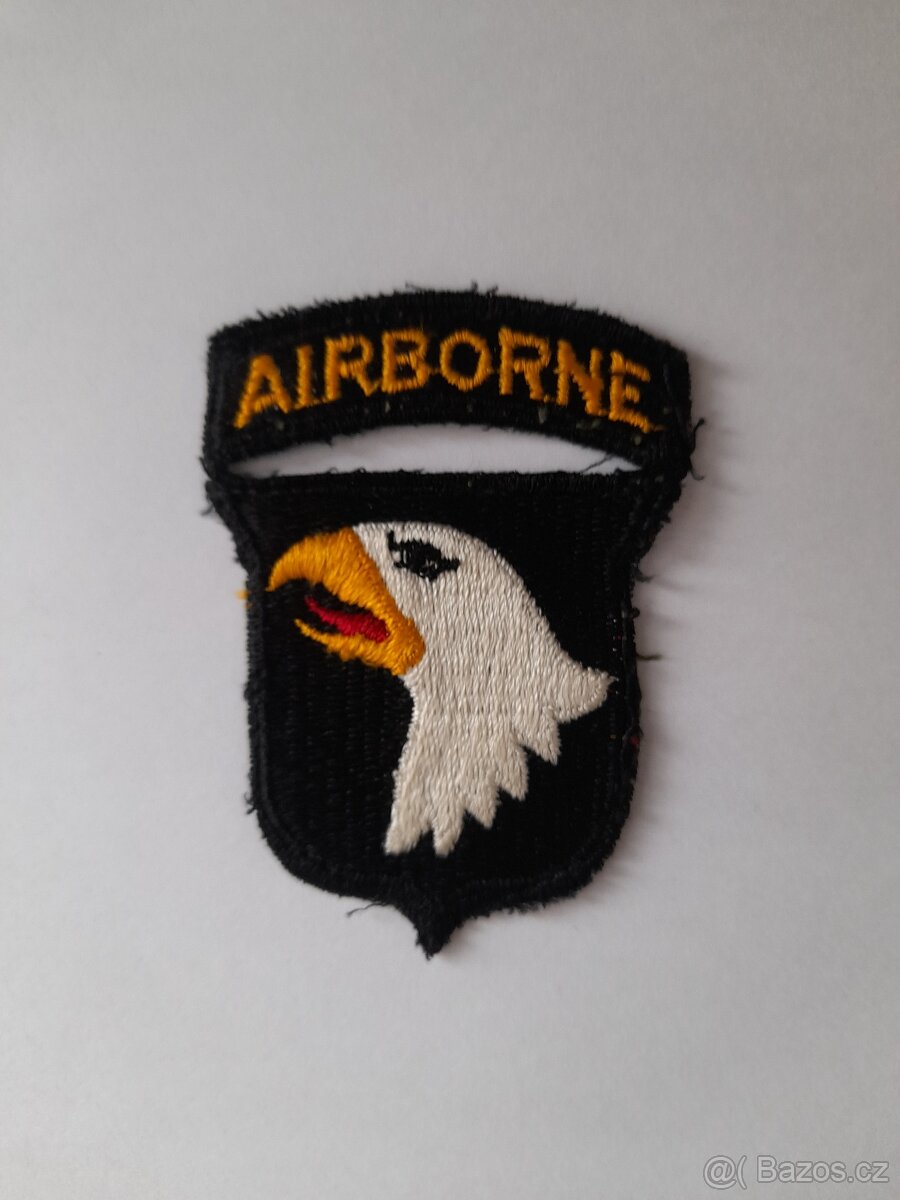 Nášivka US Army 101.výsadková divize AIRBORNE WWII