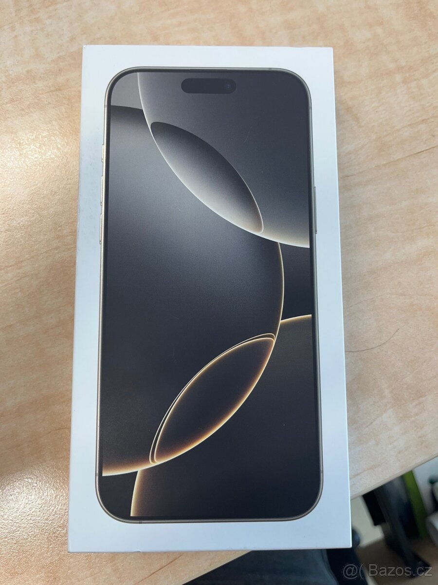 Prodám iPhone 16 ProMax 256 GB - nový nerozbalený
