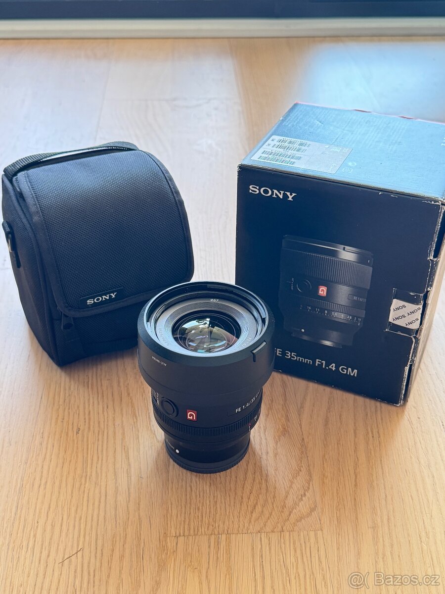 Prodám Sony FE 35mm f1.4 GM