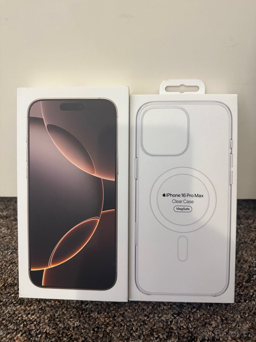 Apple iPhone 16 Pro Max 1TB Desert Titan. 2 roky zaruka.