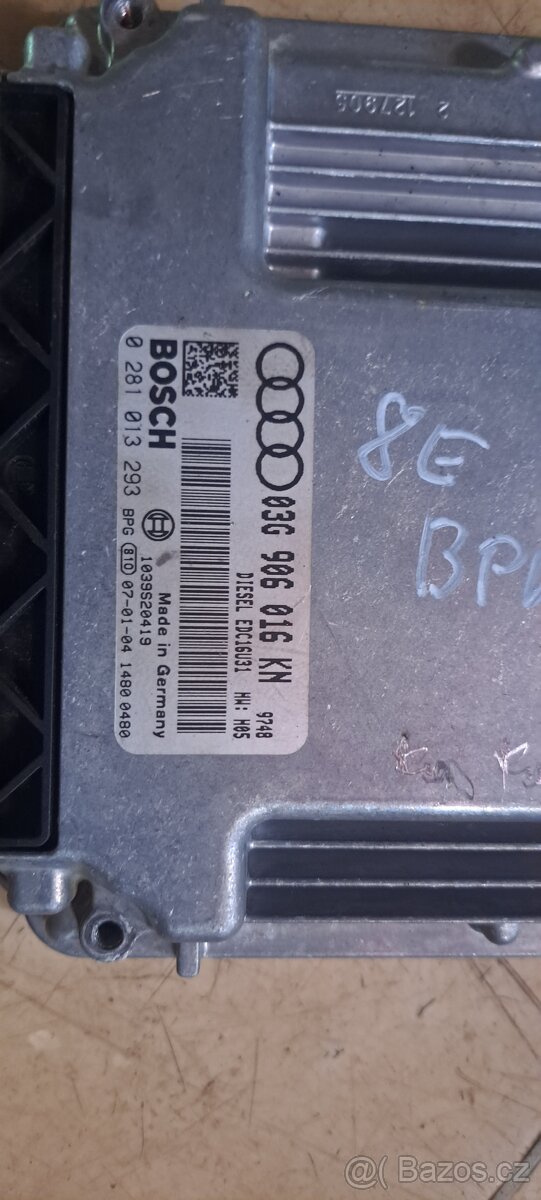 Ridici jednotka motoru audi A4 8E B7 2.0 tdi BPW
