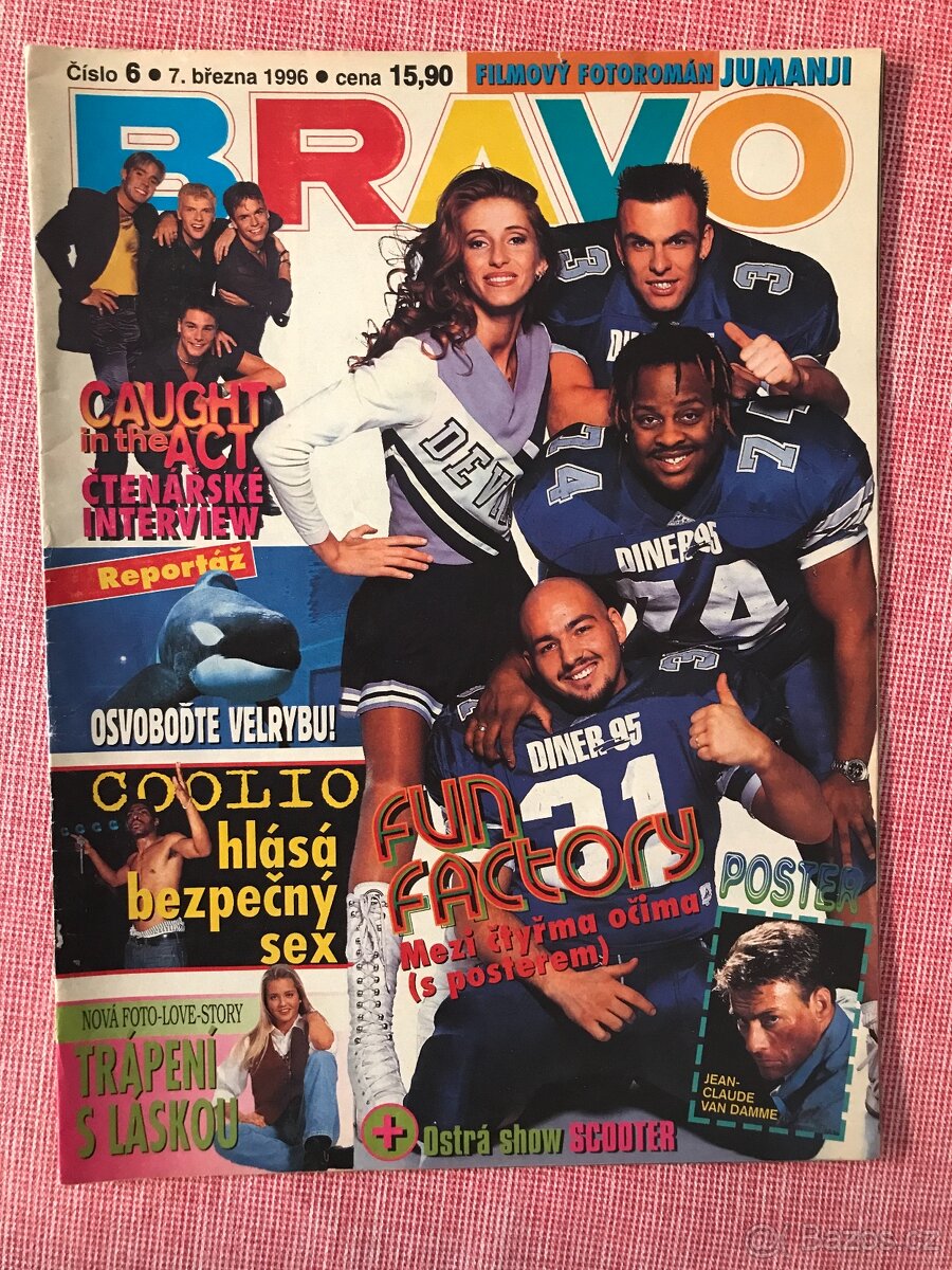 Bravo 6/1996 - komplet.