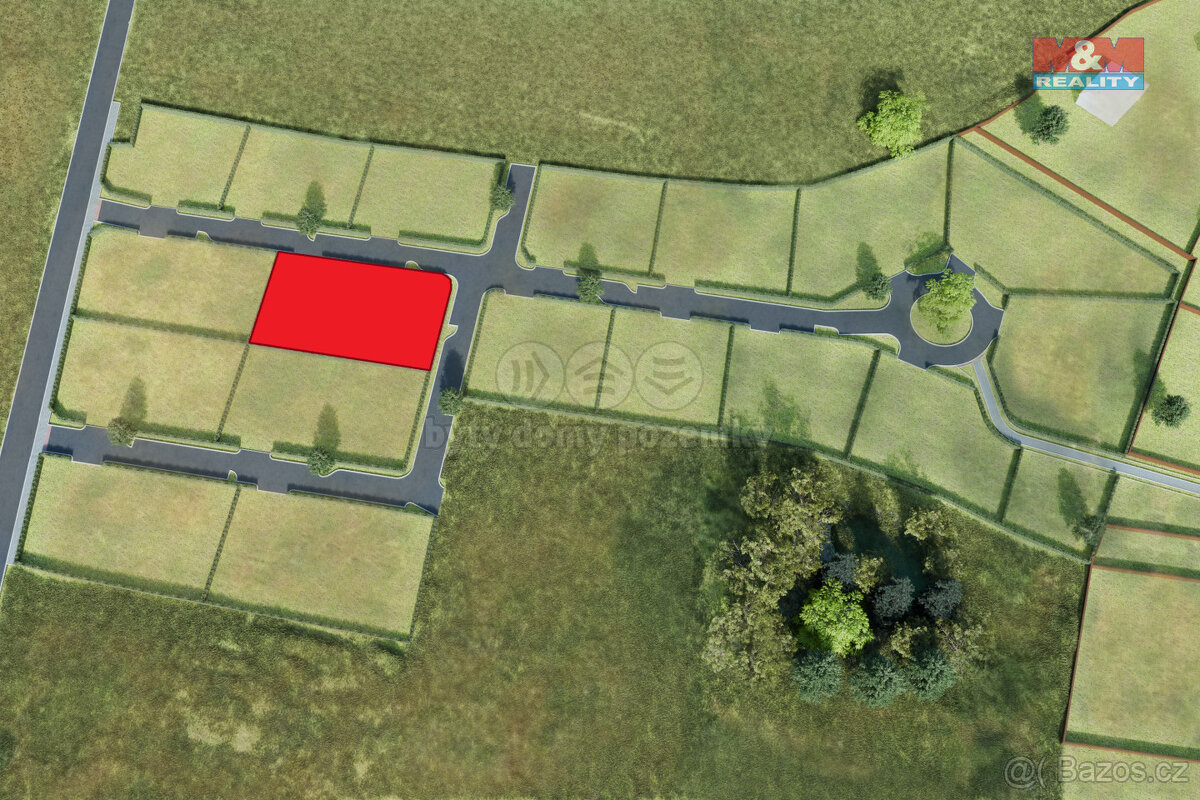 Prodej pozemku k bydlení, 861 m², Nová Ves
