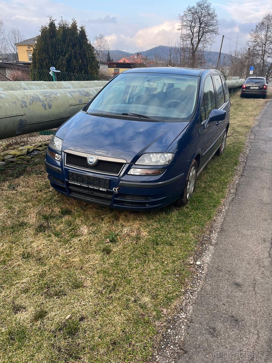 Fiat Ulysse 2.0 JTD – na opravu nebo na náhradní díly