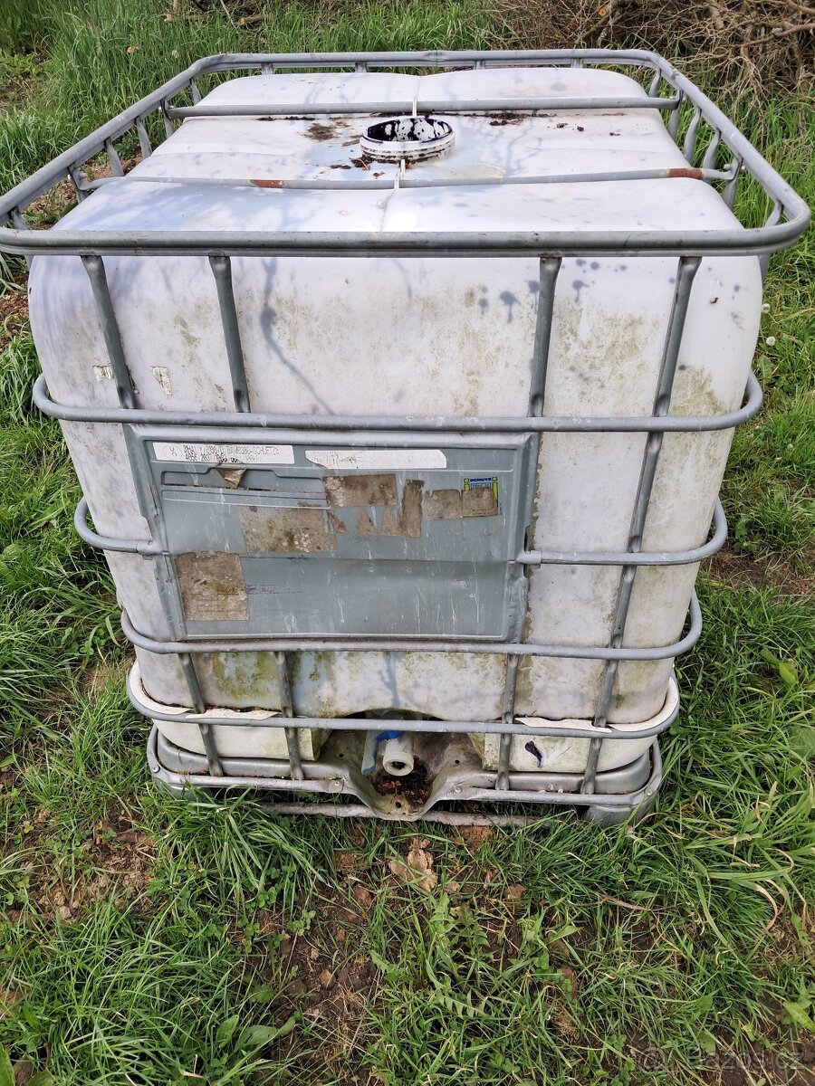 Kontejner, IBC Kontejner 1000 l, sud.