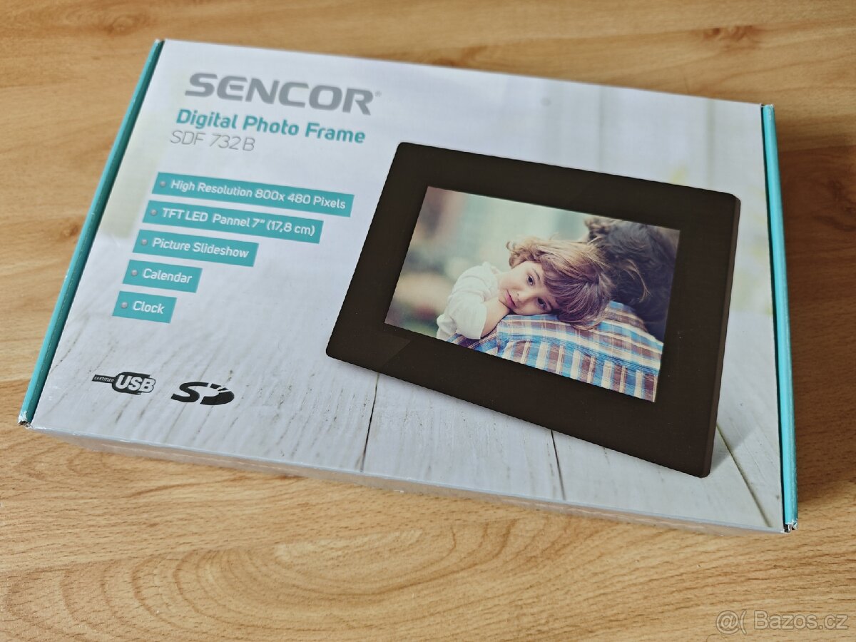 Fotorámeček Sencor SDF 732 B