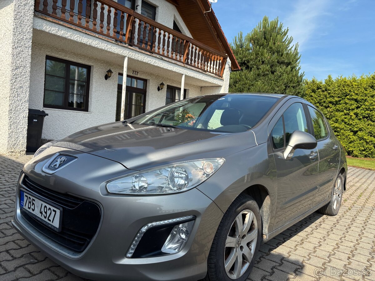 Peugeot 308-1,6hdi-82kw fac., r. 2011, klima
