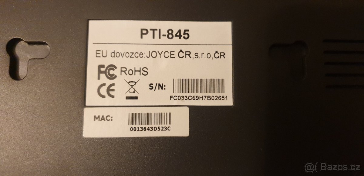WELL PTI-845 ADSL Ethernet Modem/Router