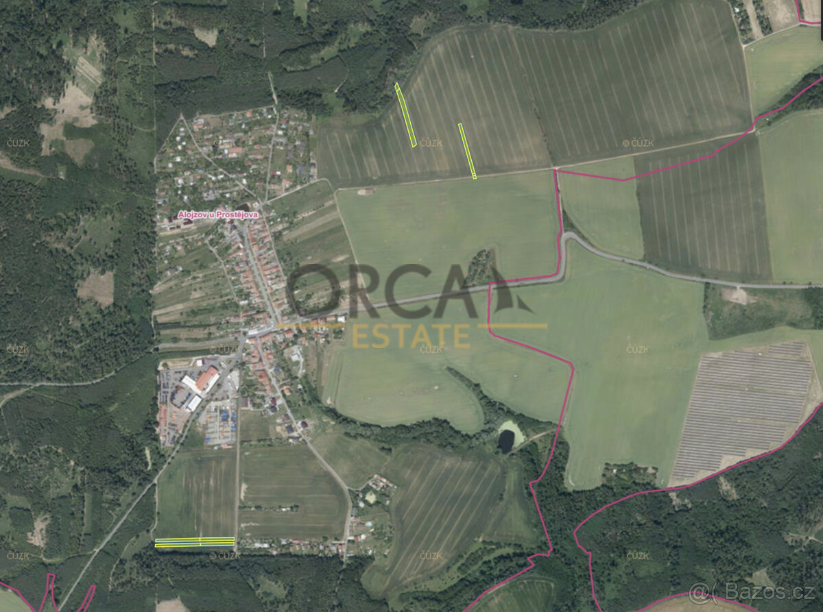 Prodej pole, Alojzov u Prostějova, 5248 m²