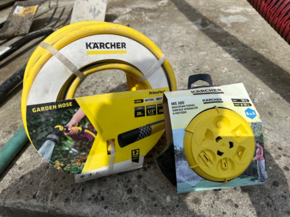 Hadice na vodu Karcher + zavlažovač