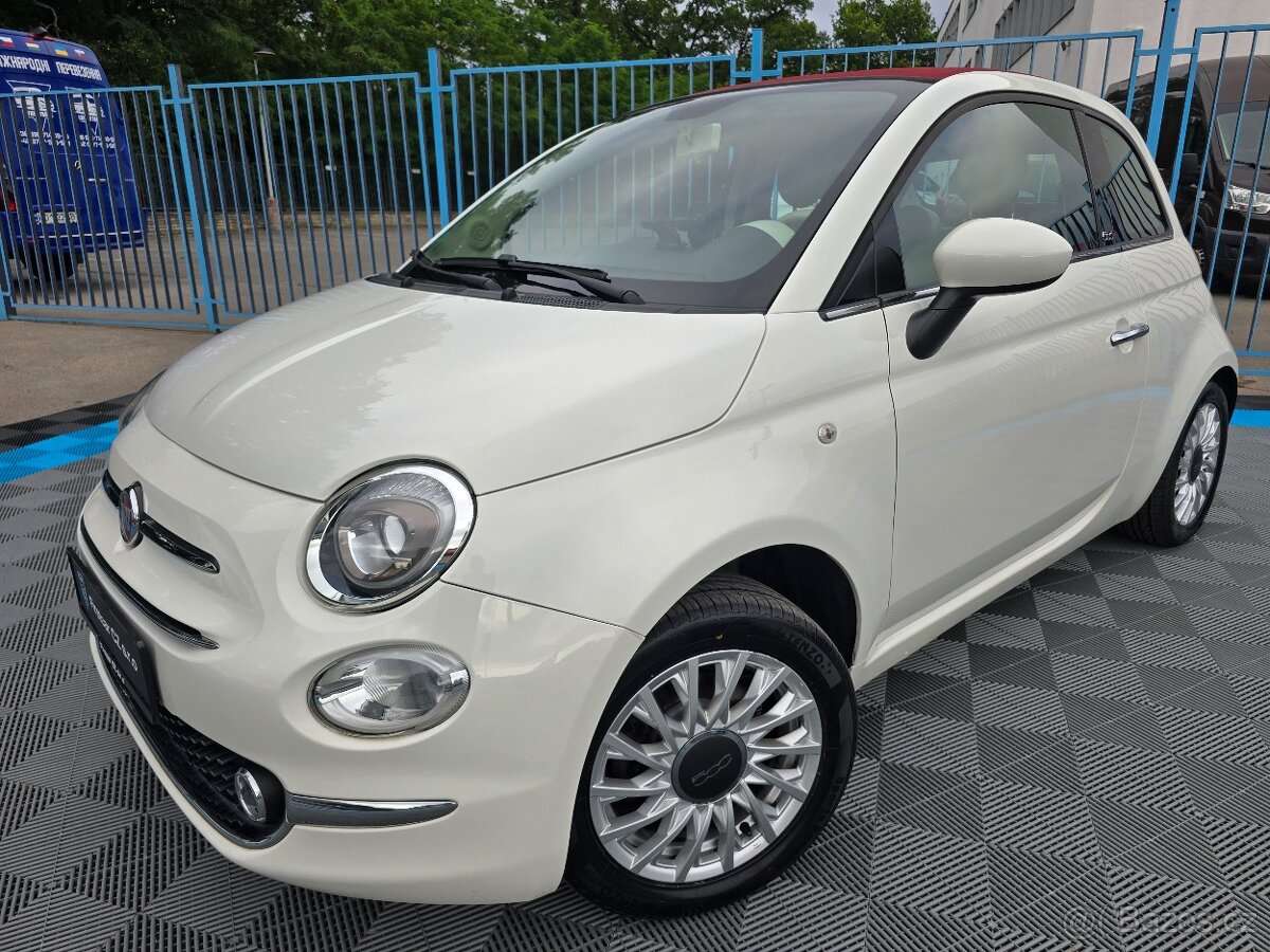 ⭐Fiat 500C /1.2i/2016/KLIMA/2.MAJ/DPH/KABRIOLET⭐