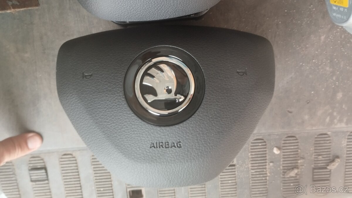 Airbag řidiče Škoda Octavia 3, rapid, Superb 3 nový originál