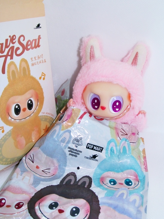 🐱 LAFUFU styl LABUBU - Monsters Have a seat V2.