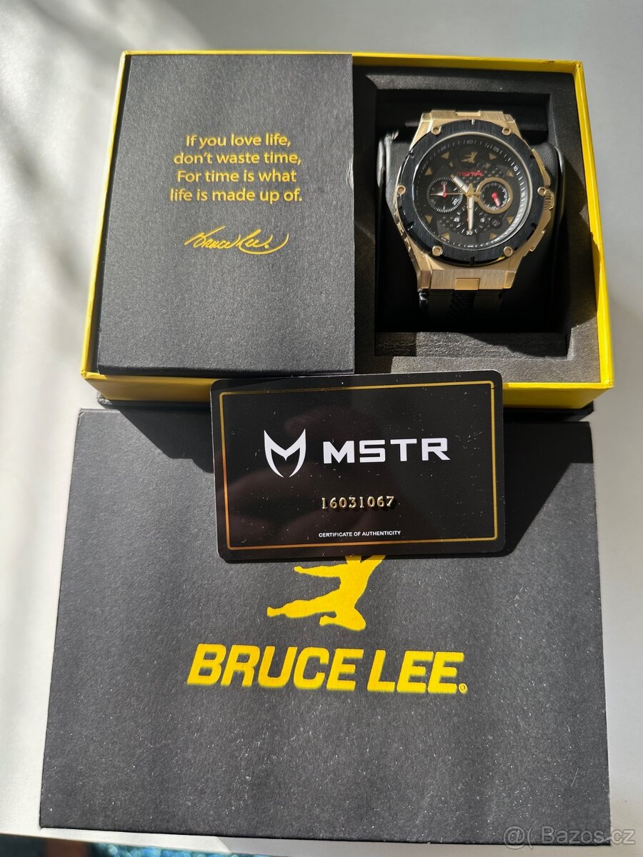 Hodinky Bruce Lee / MSTR (Meister) - limitovaná edice