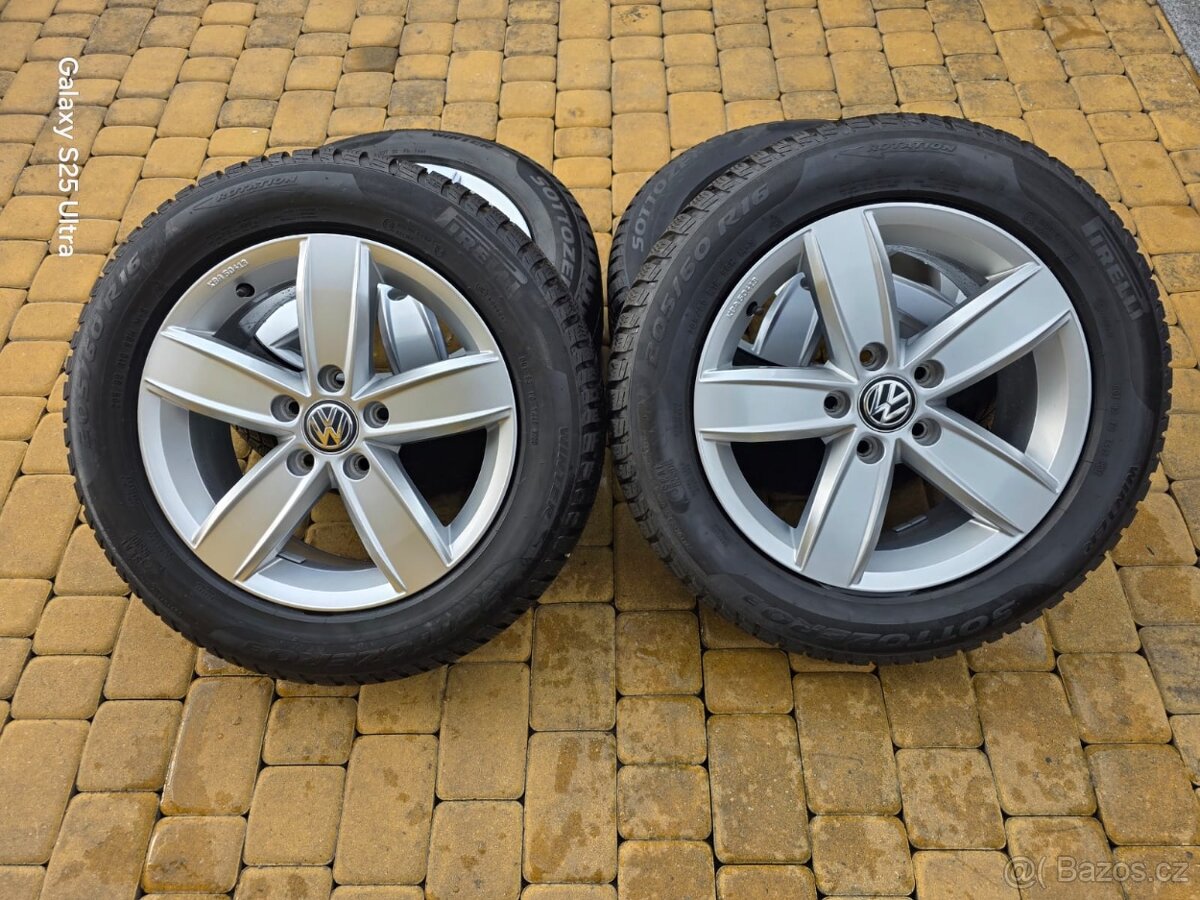 Alu kola zimní sada 5x112 16" VW Touran, Sportsvan