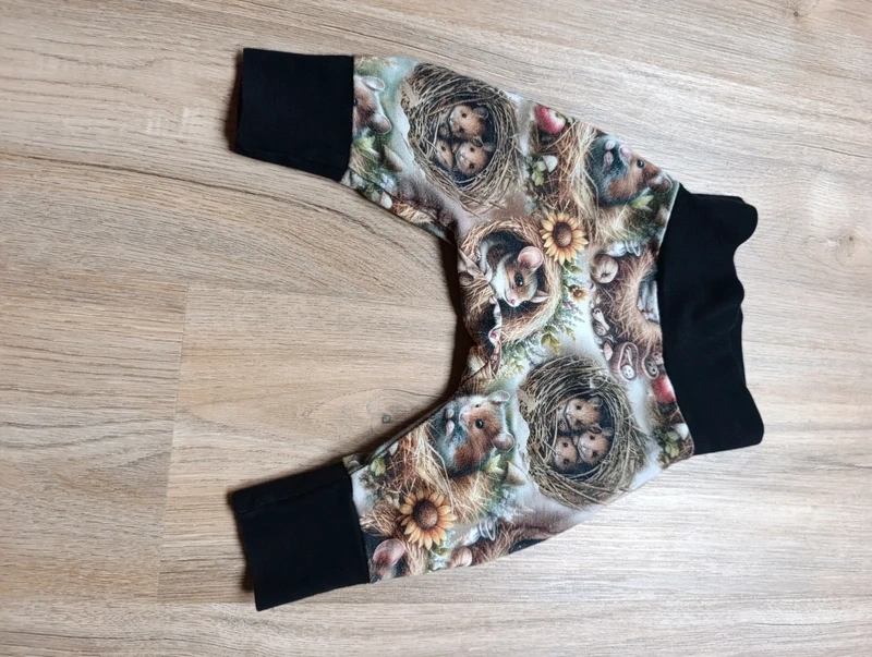 Baggy/ tepláčky 62 - handmade top stav