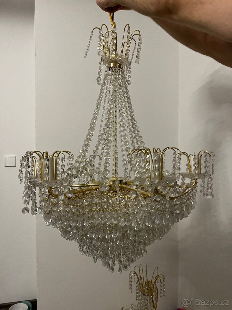 Luxusní lustr Preciosa