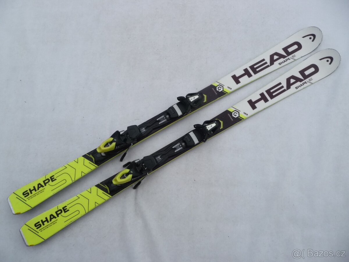 lyže HEAD SHAPE SX - 163 cm
