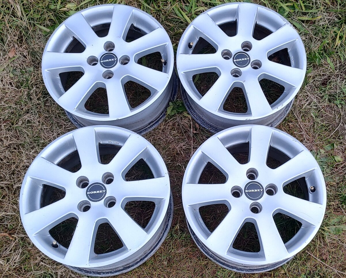 Alu kola Borbet 4x100 R15