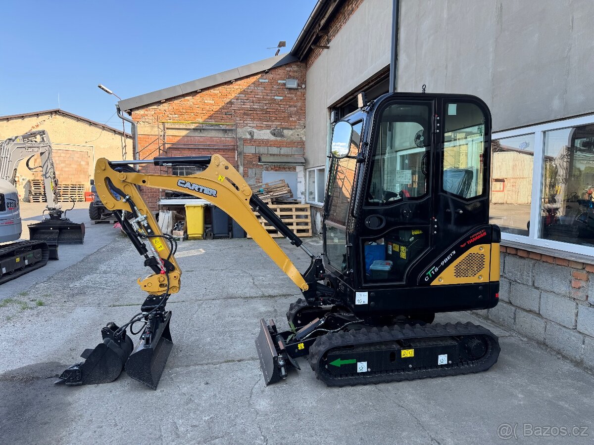 Minibagr CT18-9B - 1,9t (Yanmar motor)