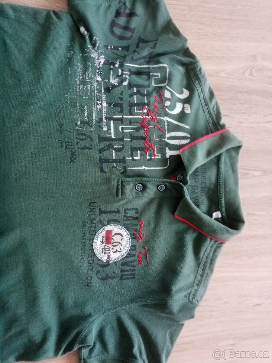 CAMP DAVID pólo triko, vel. XXXL