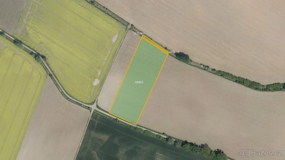 Zemědělská půda, prodej, Dolní Roveň, Pardubice