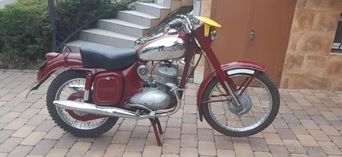 Prodám čs.sport. motocykl Jawa 350/554-Libeňák s CZ doklady