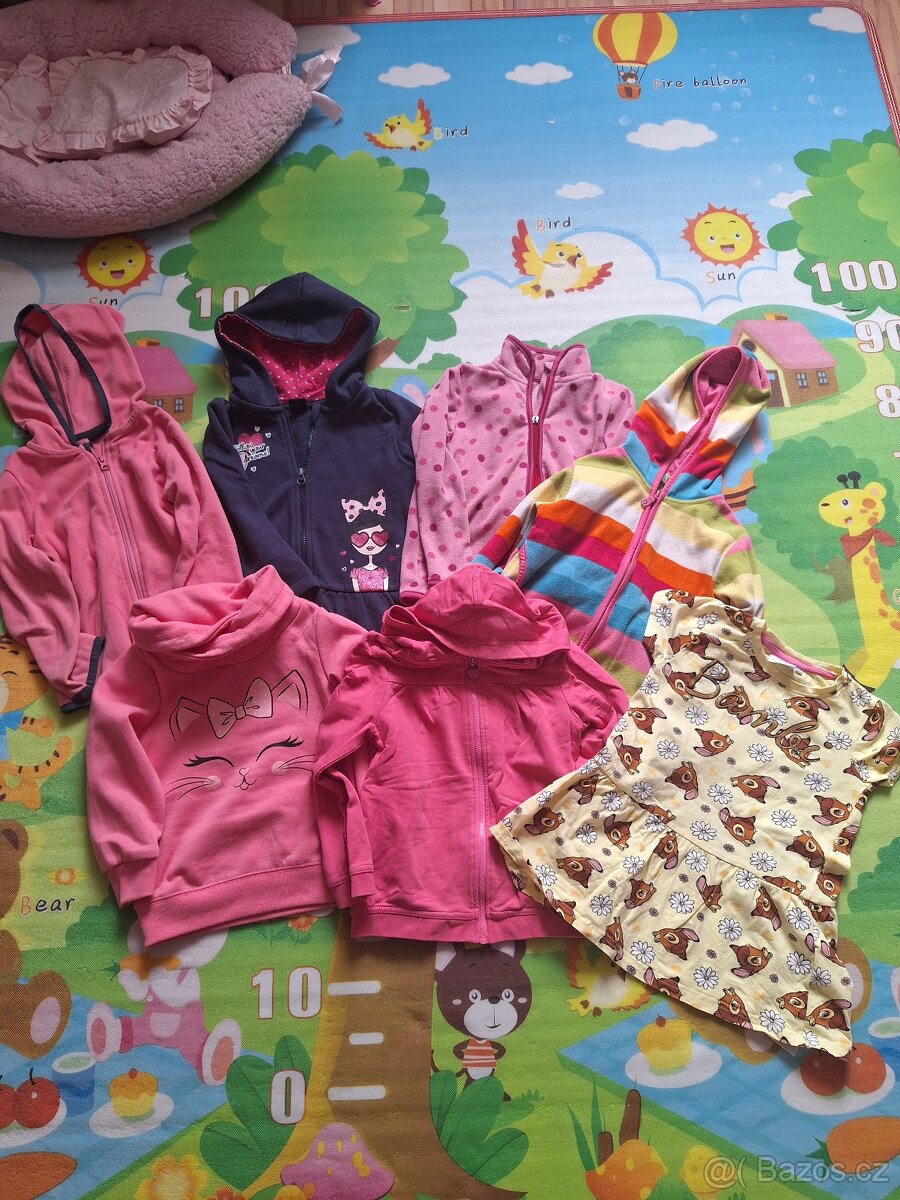 Mikiny 98/104 holčičí