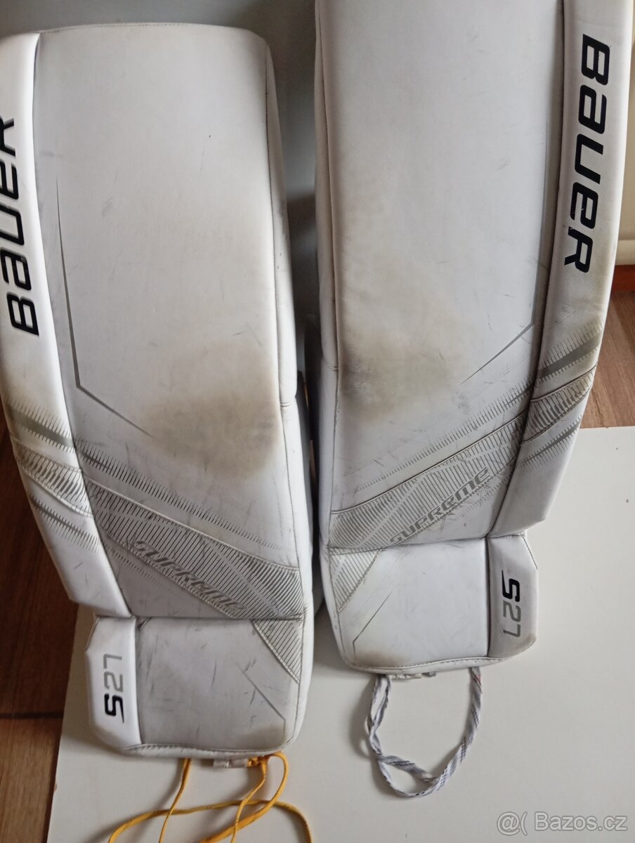 Brankářské betony Bauer supreme S27 vel. M senior