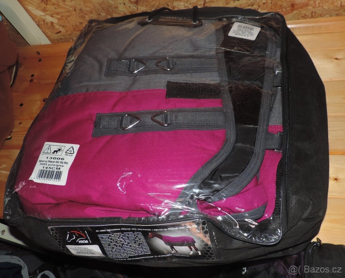 Výběhová termodeka HKM Highneck 600D/ 300g