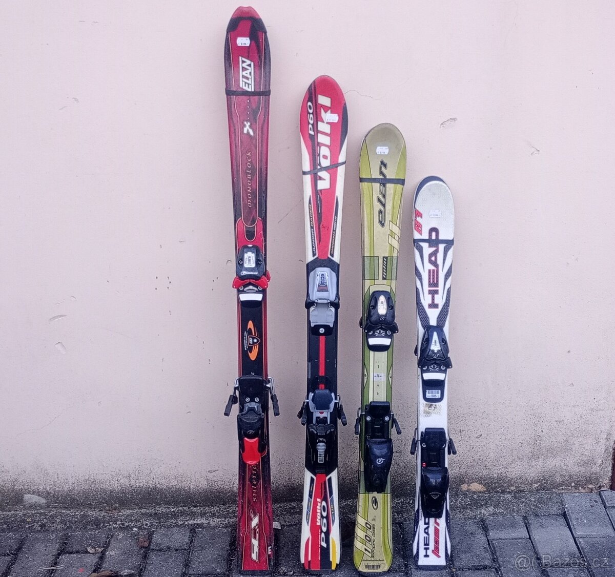 Dětské lyže 800,-Kč