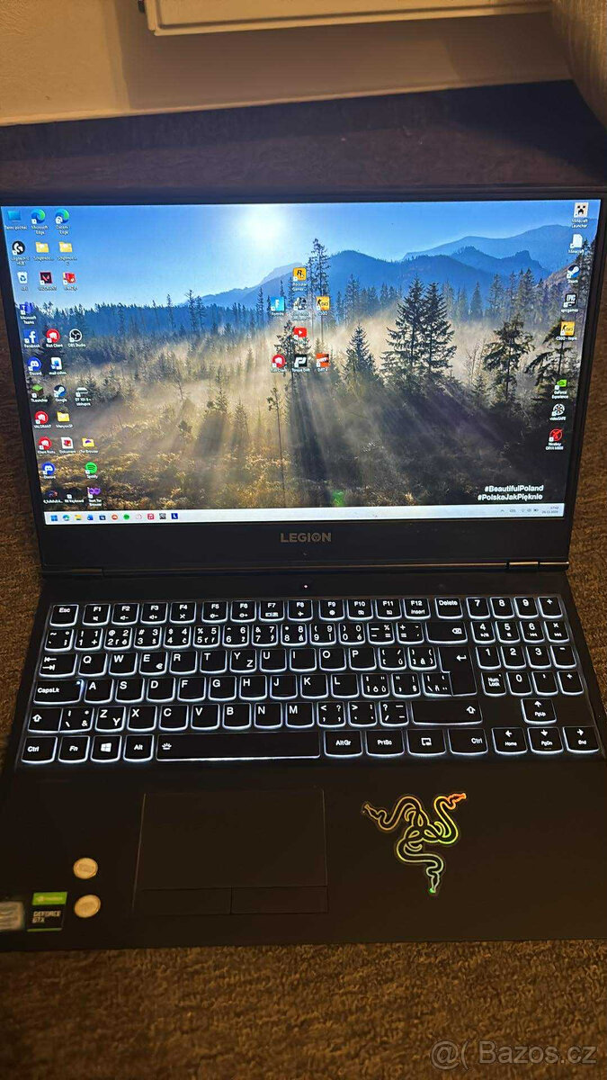 Herní NTB Lenovo Legion Y540-15IRH i5-9300H 4,10GHz/16GB/SSD