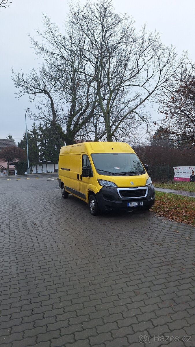 Nabizim rozvoz dodavkou Peugeot Boxer