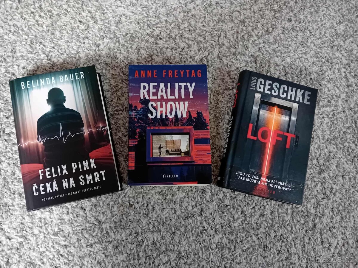 Prodám tyto tři knihy- každou za 165,- stav je skvělý