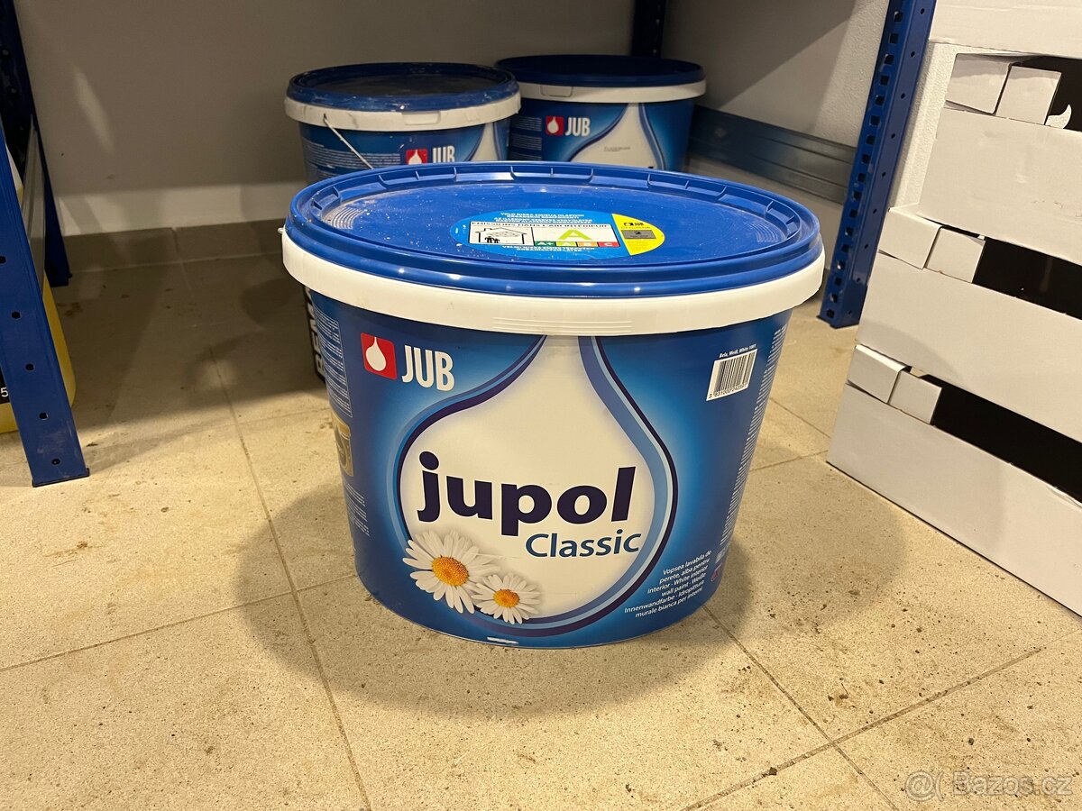 Jupol Klassik 15l (cca 25kg) - bílá barva - 2ks